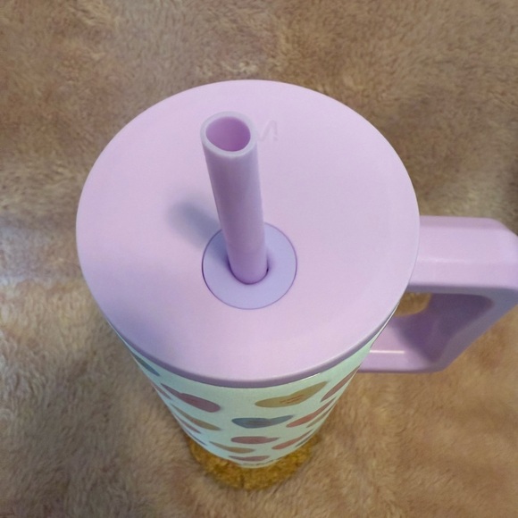 Simple Modern Limited Valentines Day White With Conversation Hearts 40oz Tumbler - Picture 7 of 9